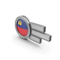 Badge Flag Liechtenstein PNG & PSD Images