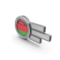 Malawi Flag Badge PNG & PSD Images