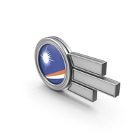 Marshall Islands Flag Badge PNG & PSD Images