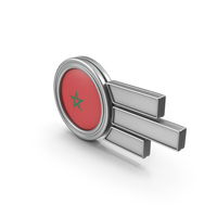 Badge Flag Morocco PNG & PSD Images