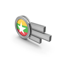 Badge Flag Myanmar PNG & PSD Images