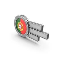 Portugal Flag Badge PNG & PSD Images