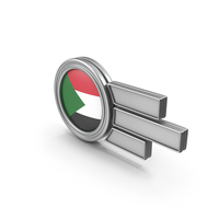 Sudan Flag Badge PNG & PSD Images