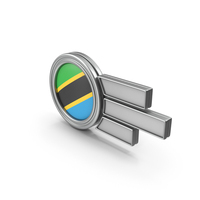 Tanzania Flag Badge PNG & PSD Images