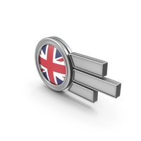 United Kingdom Flag Badge PNG & PSD Images