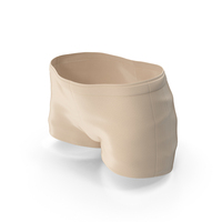Beige Women Basic Shorts PNG & PSD Images