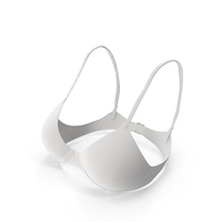 White Women Basic Bra PNG & PSD Images