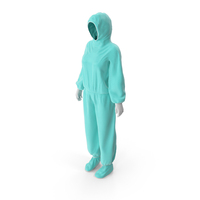 Green Bio Chemical Protection Suit PNG & PSD Images