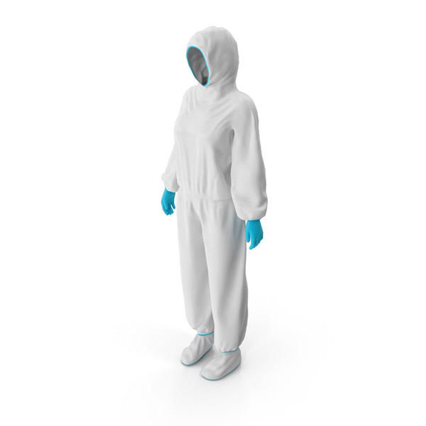 white bio chemical protection suit PNG & PSD Images