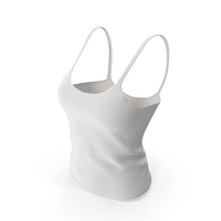 White Women Camisole PNG & PSD Images