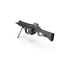 Futuristic Machine Gun PNG & PSD Images