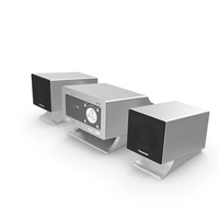 Panasonic CD Stereo System PNG & PSD Images