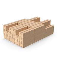 Big Stack Of Blank Cardboard Boxes PNG & PSD Images