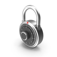Combination Padlock PNG & PSD Images
