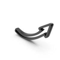 Black Arrow Outline Icon PNG & PSD Images