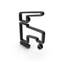 Out Line Water Tap Icon Black PNG & PSD Images