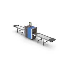 Xray Machine Conveyor ON Dirty PNG & PSD Images