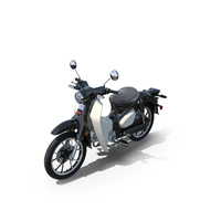 Designer Modern Scooter Black PNG & PSD Images