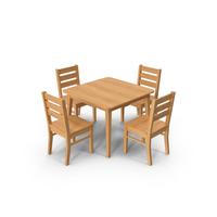 Dining Table And Chairs PNG & PSD Images