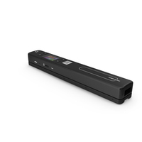 Portable Digital Scanner Black PNG & PSD Images