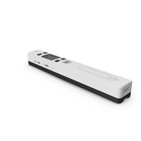 Portable Digital Scanner White PNG & PSD Images