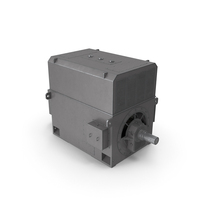 Electric Induction Motor Used Grey PNG & PSD Images