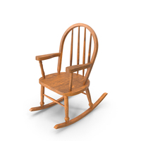 Light Colored Rocking Chair Forward PNG & PSD Images