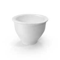 Monochrome Flower Pot PNG & PSD Images