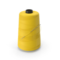 Yellow Thread And Needle PNG & PSD Images