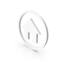 House Symbol White PNG & PSD Images