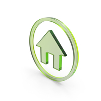 Home Icon Glass PNG & PSD Images