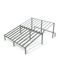 Inclined Training Obstacle Worn PNG & PSD Images