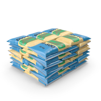 Neatly Stacked Cement Bags PNG & PSD Images