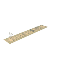 Military Training Obstacles Course Worn PNG & PSD Images