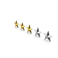 Star Ranking 3/5 PNG & PSD Images
