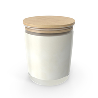 Candle Holder Candle with Top Blank PNG & PSD Images
