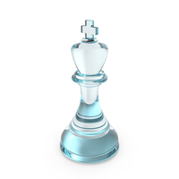 Chess Piece King Glass PNG & PSD Images