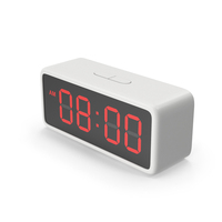 Electric Alarm Clock 8:00 AM PNG & PSD Images