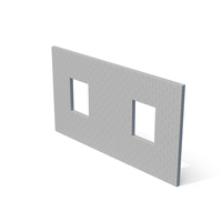 Concrete Brick Wall Facade PNG & PSD Images