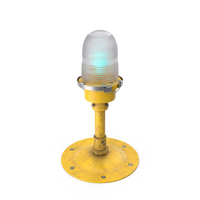Dirty On Runway Edge And Taxiway Light PNG & PSD Images
