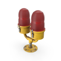Dirty Airport Obstruction Beacon Light Off PNG & PSD Images