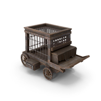 Medieval Prisoner Trolley PNG & PSD Images