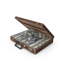 Open Briefcase Full Of Money PNG & PSD Images