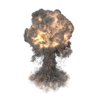 Nuclear Explosion PNG & PSD Images