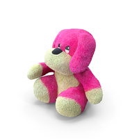 Toy Pink Dog PNG & PSD Images
