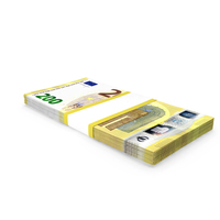 Stack Of 200 Euro Bills PNG & PSD Images
