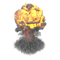 Nuclear Explosion PNG & PSD Images