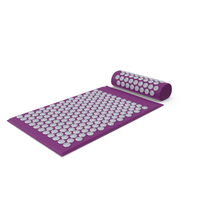 Purple Acupressure Mat And Pillow PNG & PSD Images