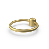 Door Handle Ring Gold PNG & PSD Images