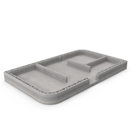 Incomplete 3D Printed House Module PNG & PSD Images